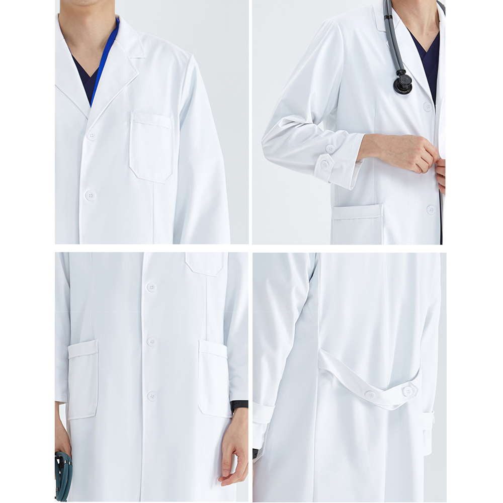 White Lab Coat for Doctor TOOT – обзор и цена Medical Lab Coats