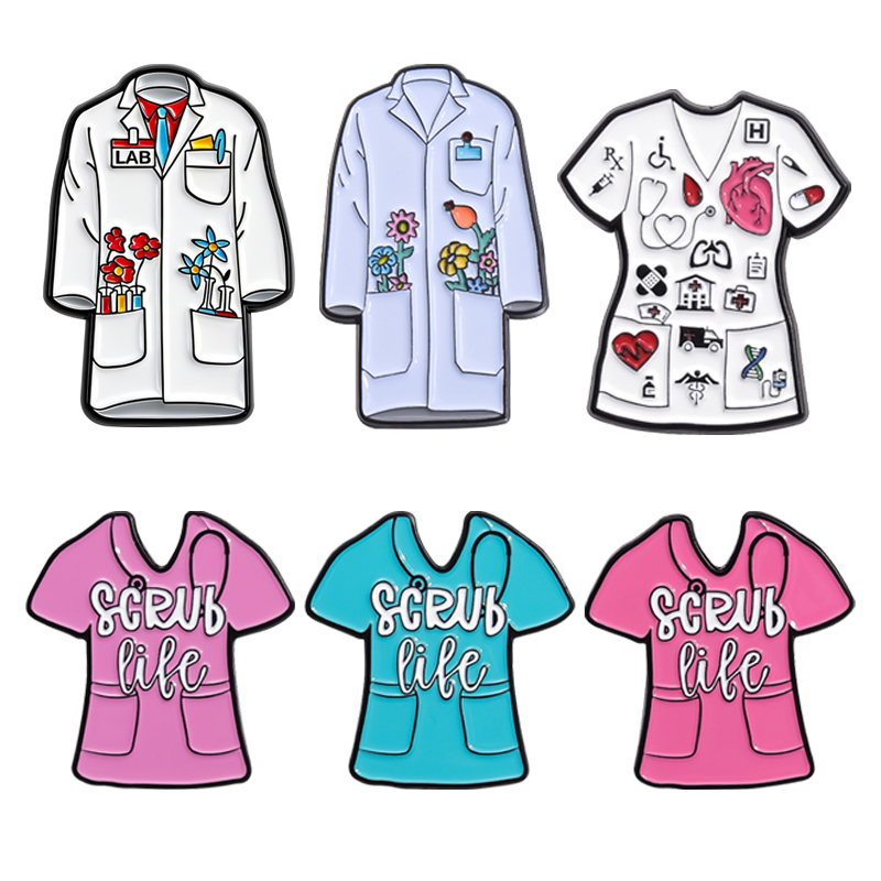 Floral Doctor Nurse Coat Ename – обзор и цена Medical Laboratory Scientist