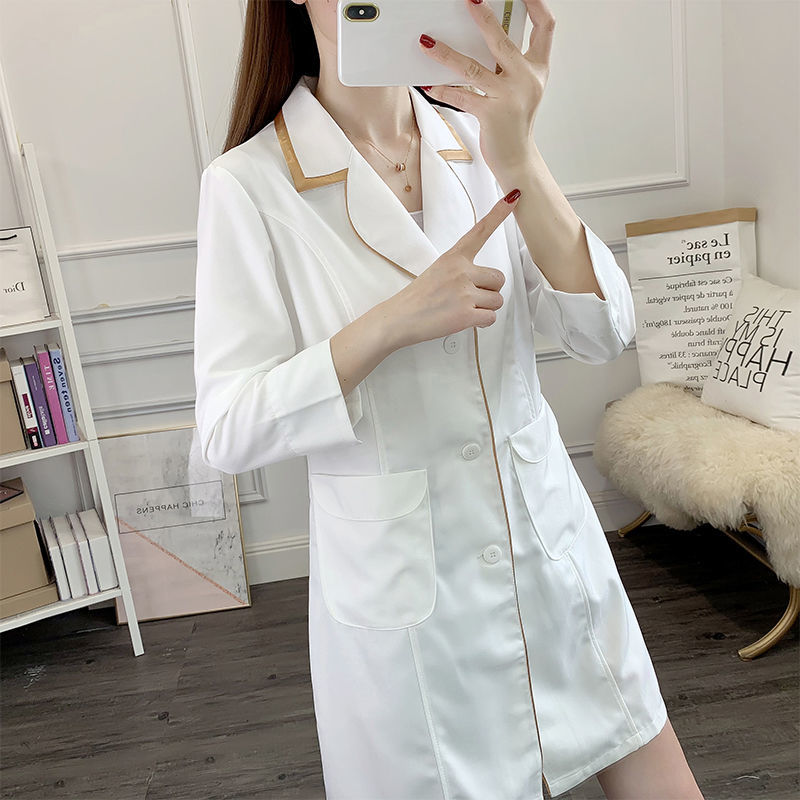 white short beauty uniform dre – обзор и цена Medical Lab Coats