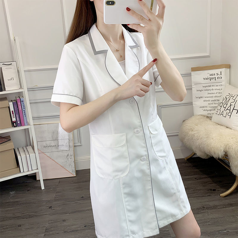 white short beauty uniform dre – обзор и цена Medical Lab Coats