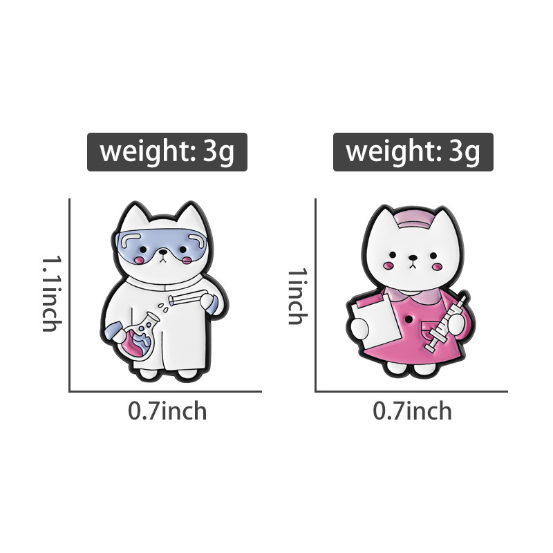 2pcs Cute Cartoon Medical Cat  – обзор и цена Medical Laboratory Scientist