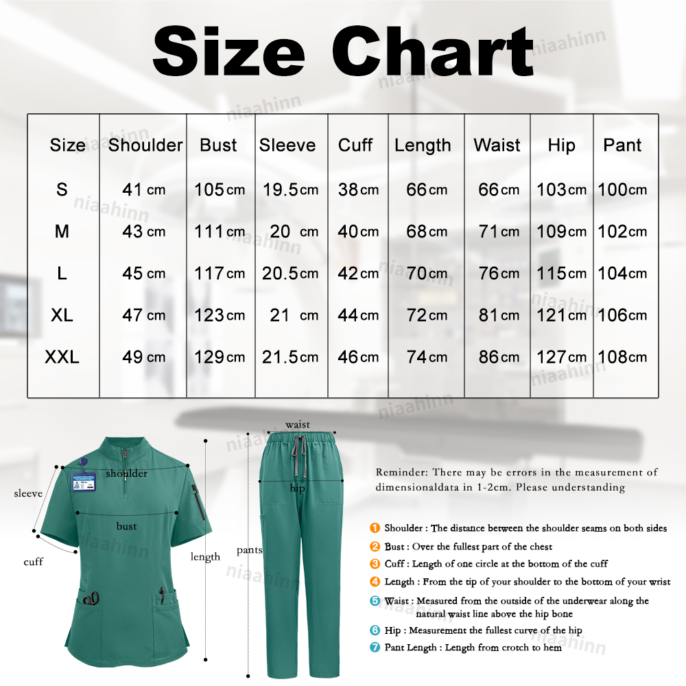 Niaahinn Scrub Surgical Unifor – обзор и цена Medical Lab Coats