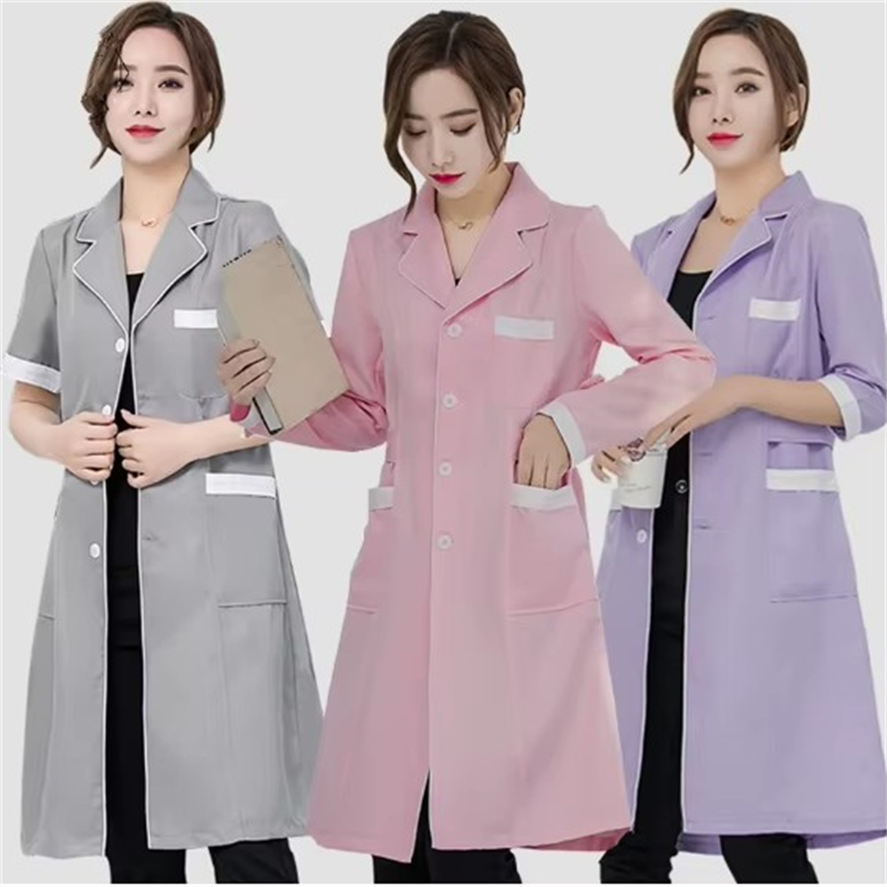 High grade gray solid color sl – обзор и цена Medical Lab Coats