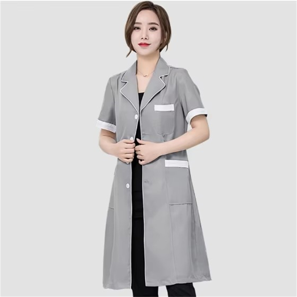 High grade gray solid color sl – обзор и цена Medical Lab Coats