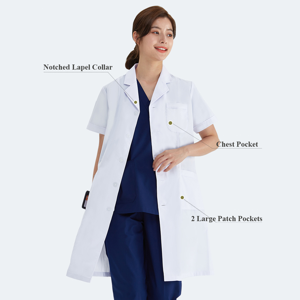 Unisex White Coat Lab Coat Hos – обзор и цена Medical Lab Coats